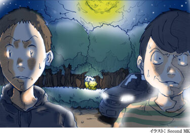 キツネにだまされた？