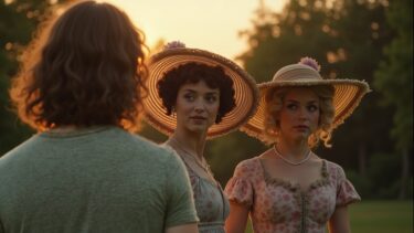 タイムスリップ？　仮装パーティー？