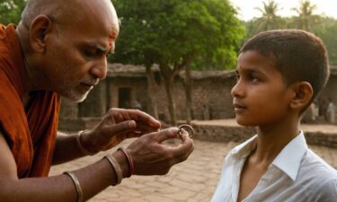 僧侶からもらった指輪